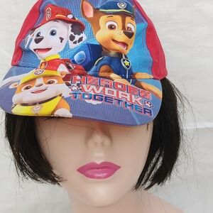 Paw Patrol Kids' Red & Blue Character Cap - Heroes Work Together